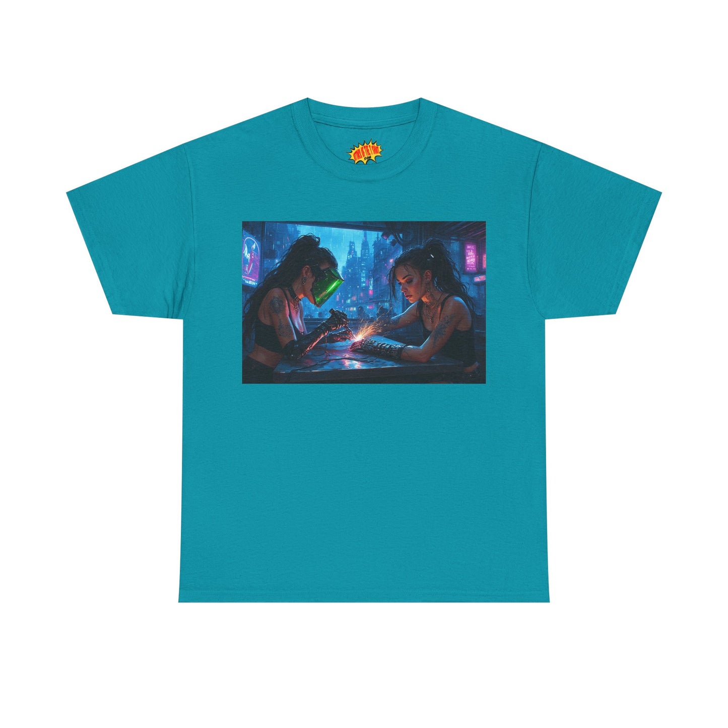 Cyberpunk Hand Repair Scene T-Shirt *Multiple Colors*