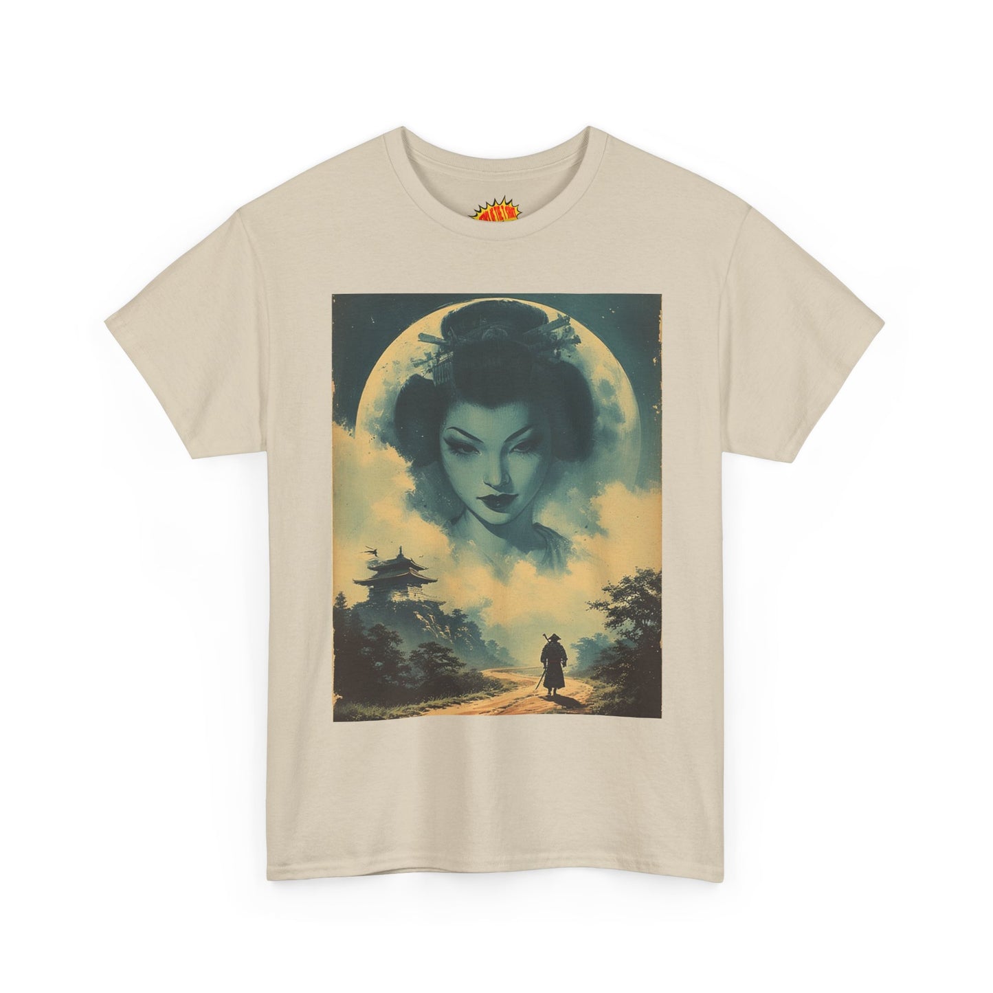 Traveller w/Full Moon Sky Woman T-Shirt *Multiple Colors*