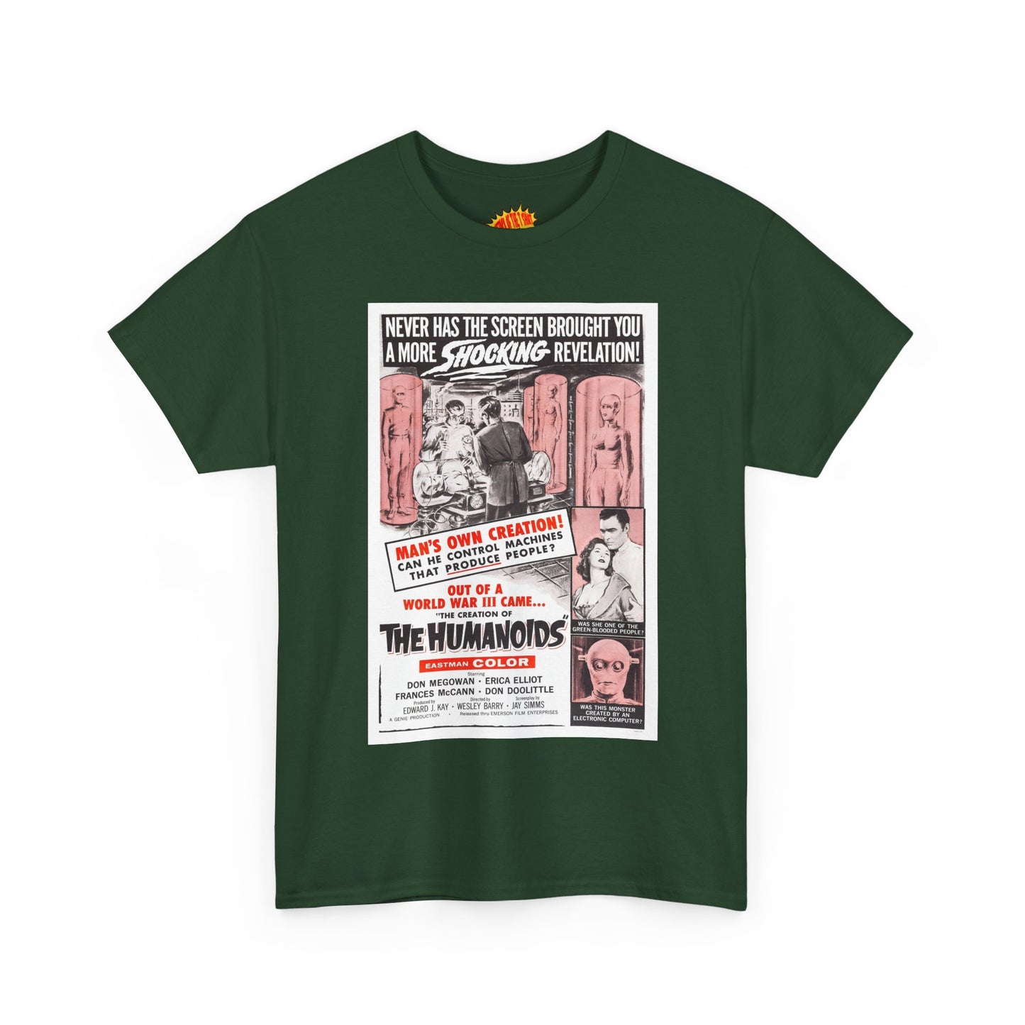 The Creation of the Humanoids Movie Poster T-Shirt *Multiple Colors*