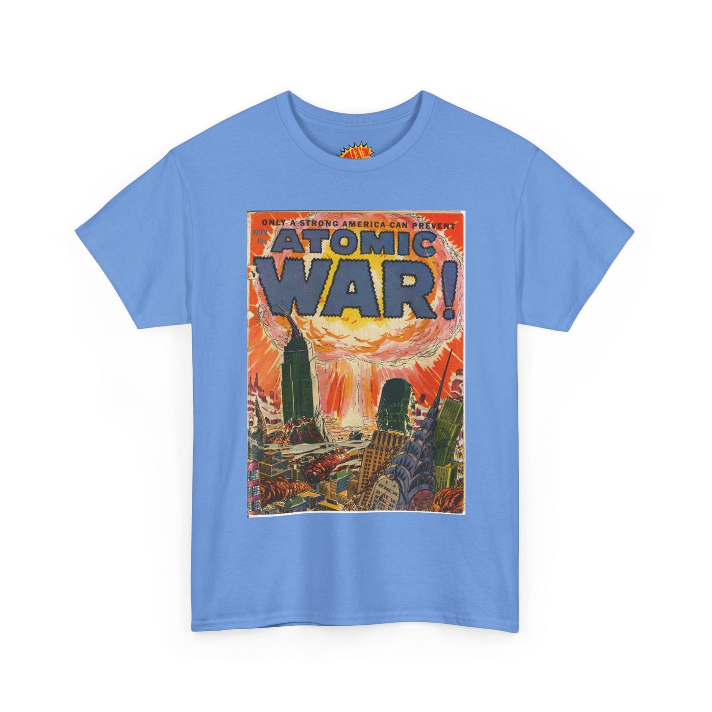 Atomic War Nov. Comic Tee Shirt *Multiple Colors*