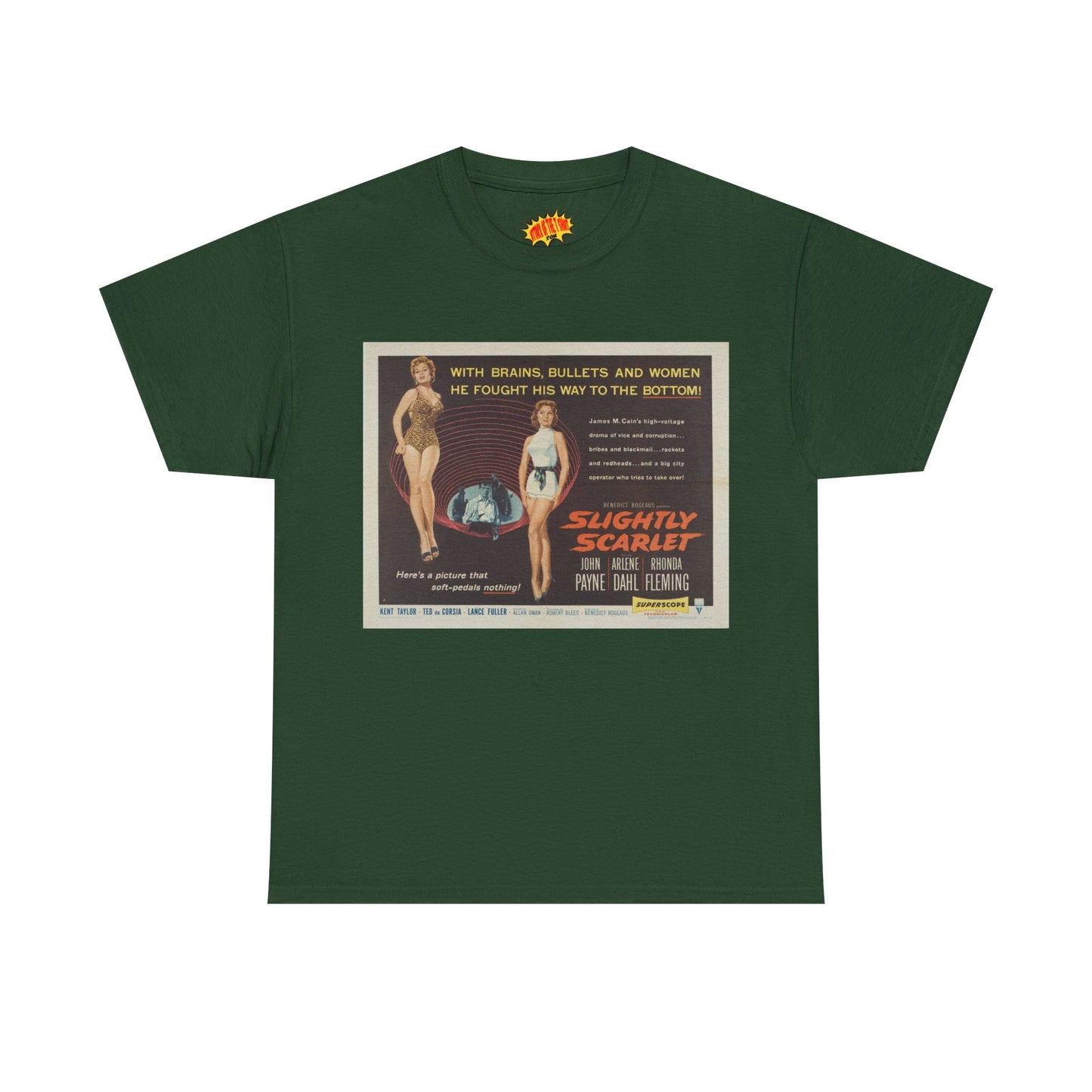 Slightly Scarlet Movie Poster T-Shirt *Multiple Colors*