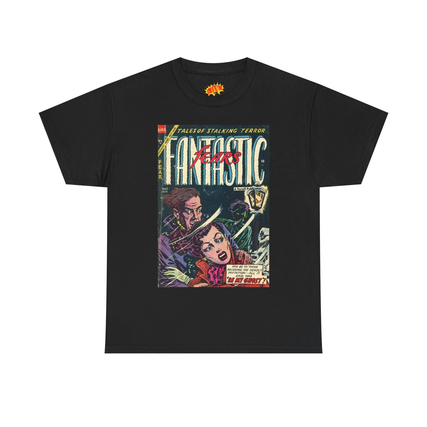 Fantastic Fears July - August Comic Tee Shirt *Multiple Colors*