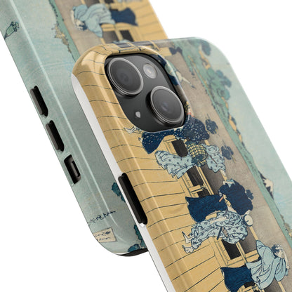 The Sazai Hall by Katsushika Hokusai iPhone Case *Many Sizes Available*
