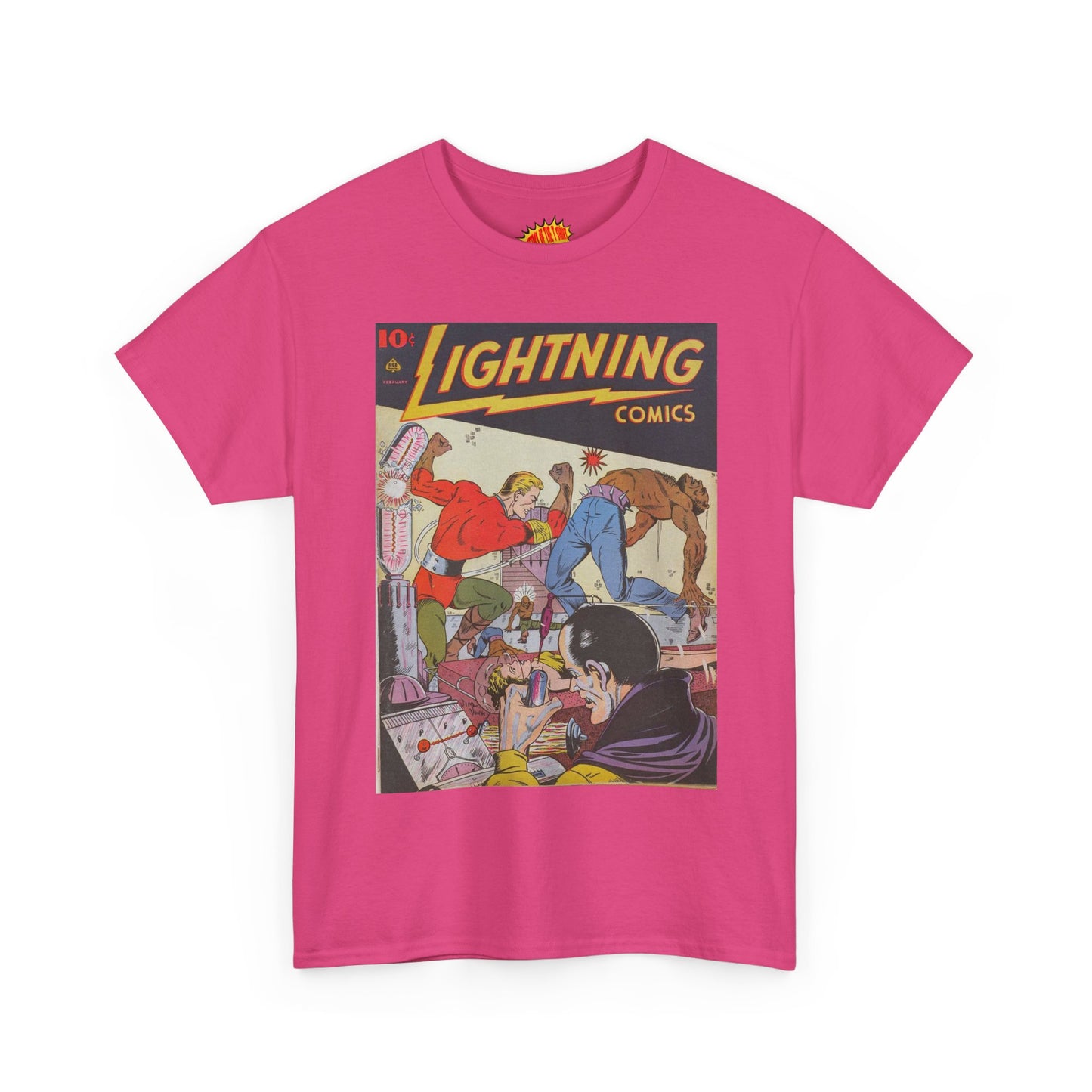 Lightning Comics February Comic Tee Shirt *Multiple Colors*