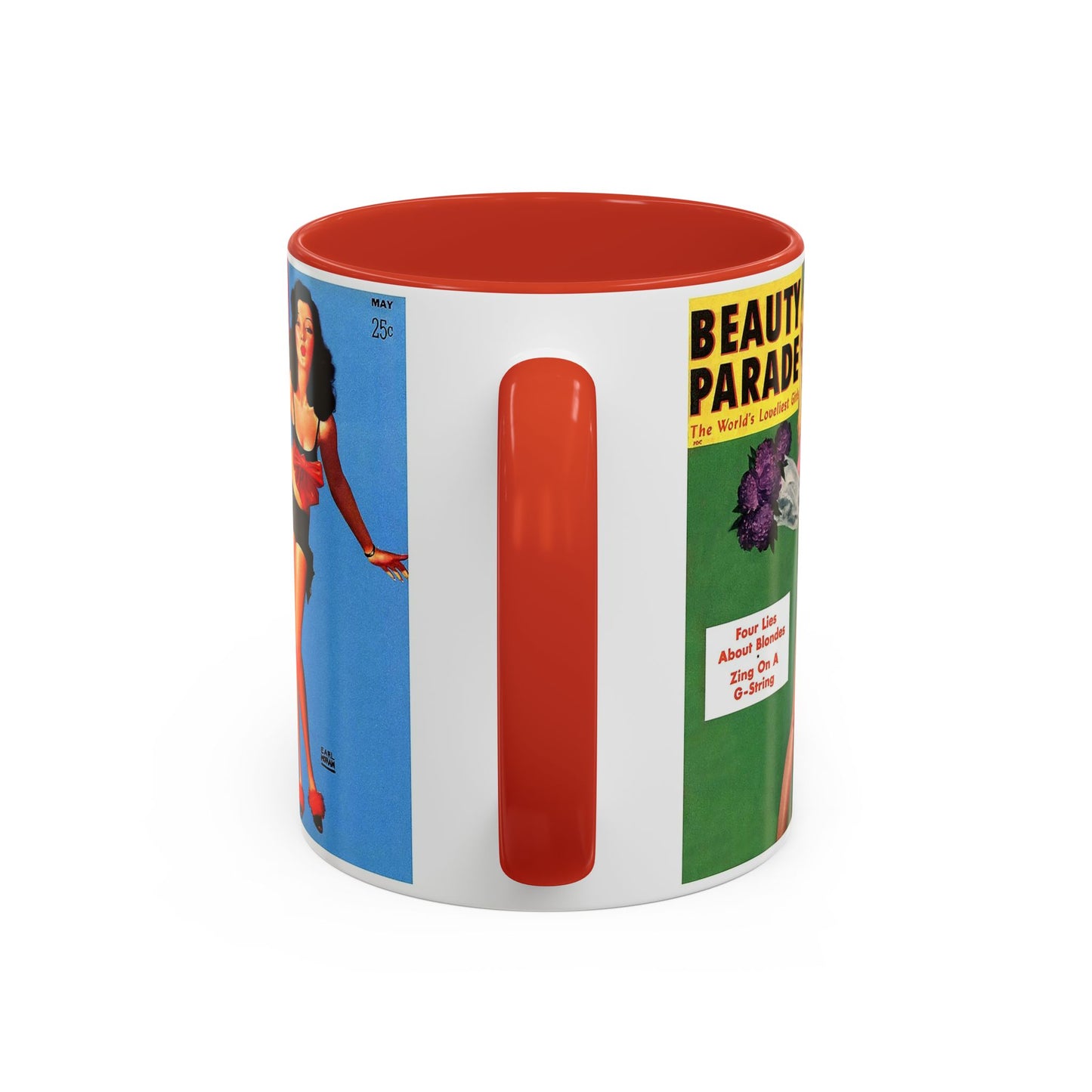 Beauty Parade Pin-Up Coffee Mug - 11oz, Multiple Colors Available