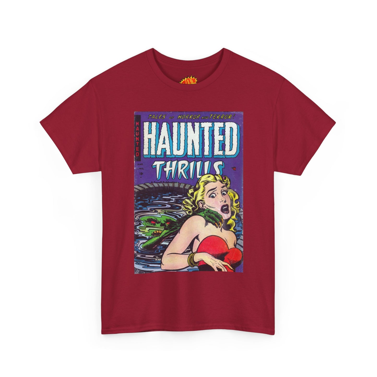 Haunted Thrills March - April Comic Tee Shirt *Multiple Colors*