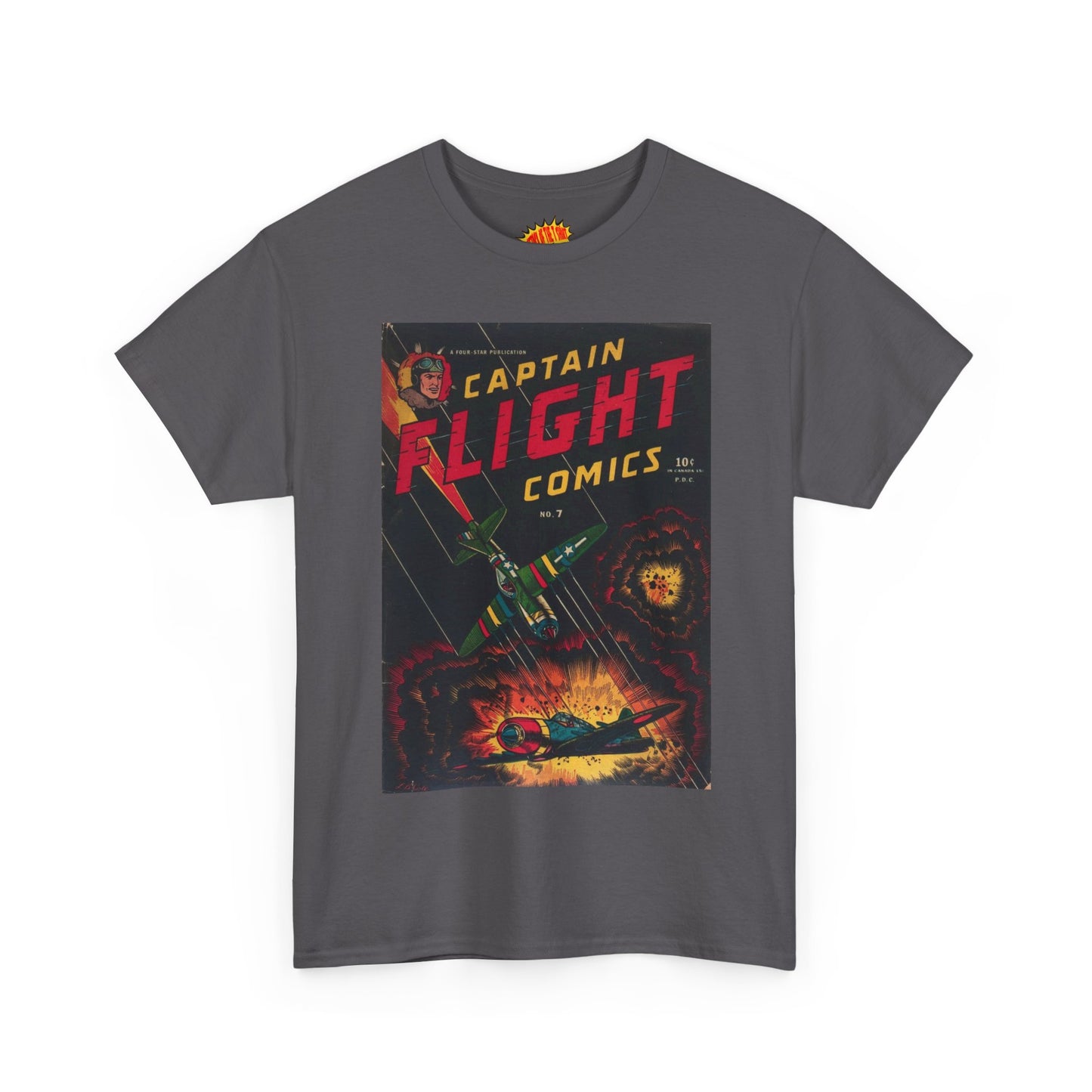 Captain Flight No. 7 Comic Tee Shirt *Multiple Colors*