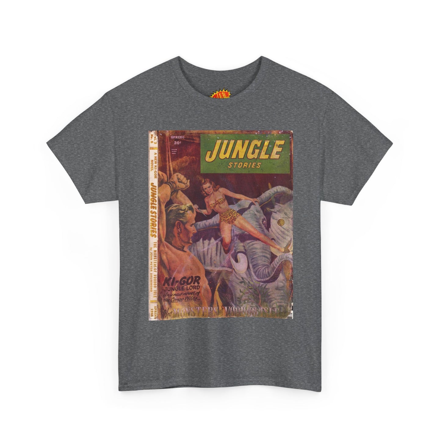 Jungle Stories Vol 3 No. 6 Comic Tee Shirt *Multiple Colors*