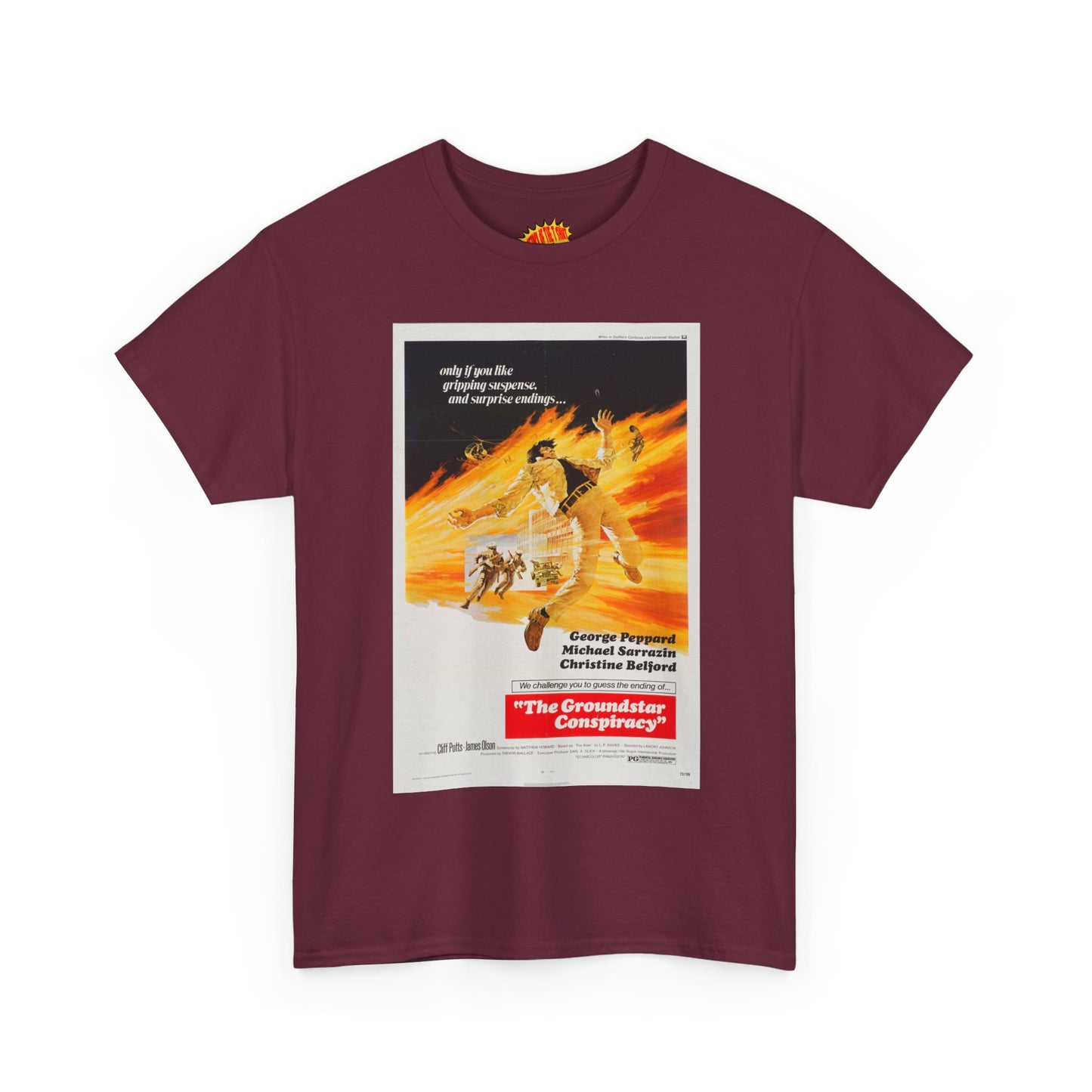 The Groundstar Conspiracy Movie Poster T-Shirt *Multiple Colors*