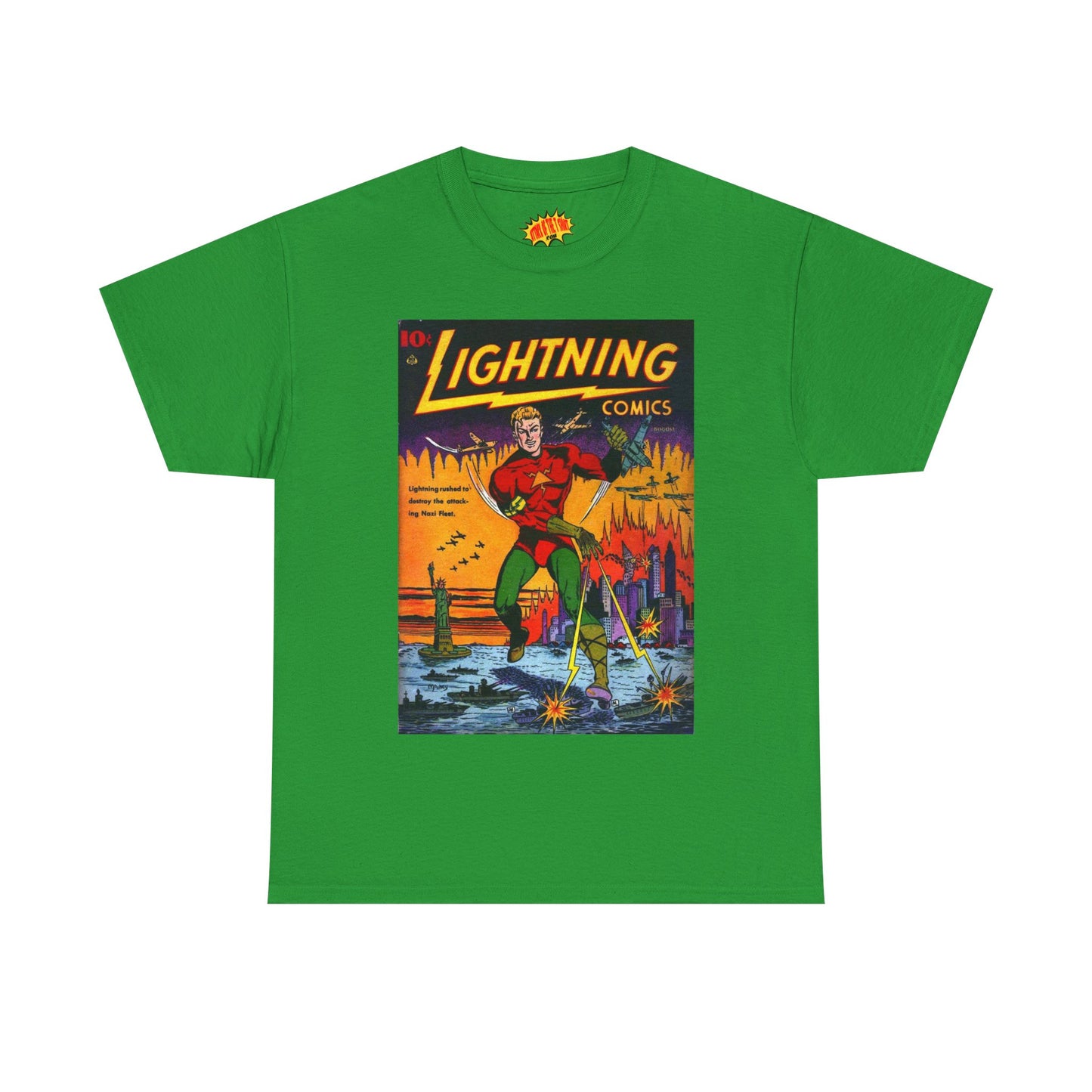 Lightning Comics August Comic Tee Shirt *Multiple Colors*