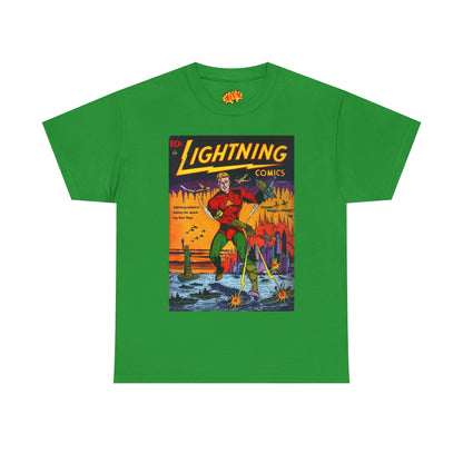 Lightning Comics August Comic Tee Shirt