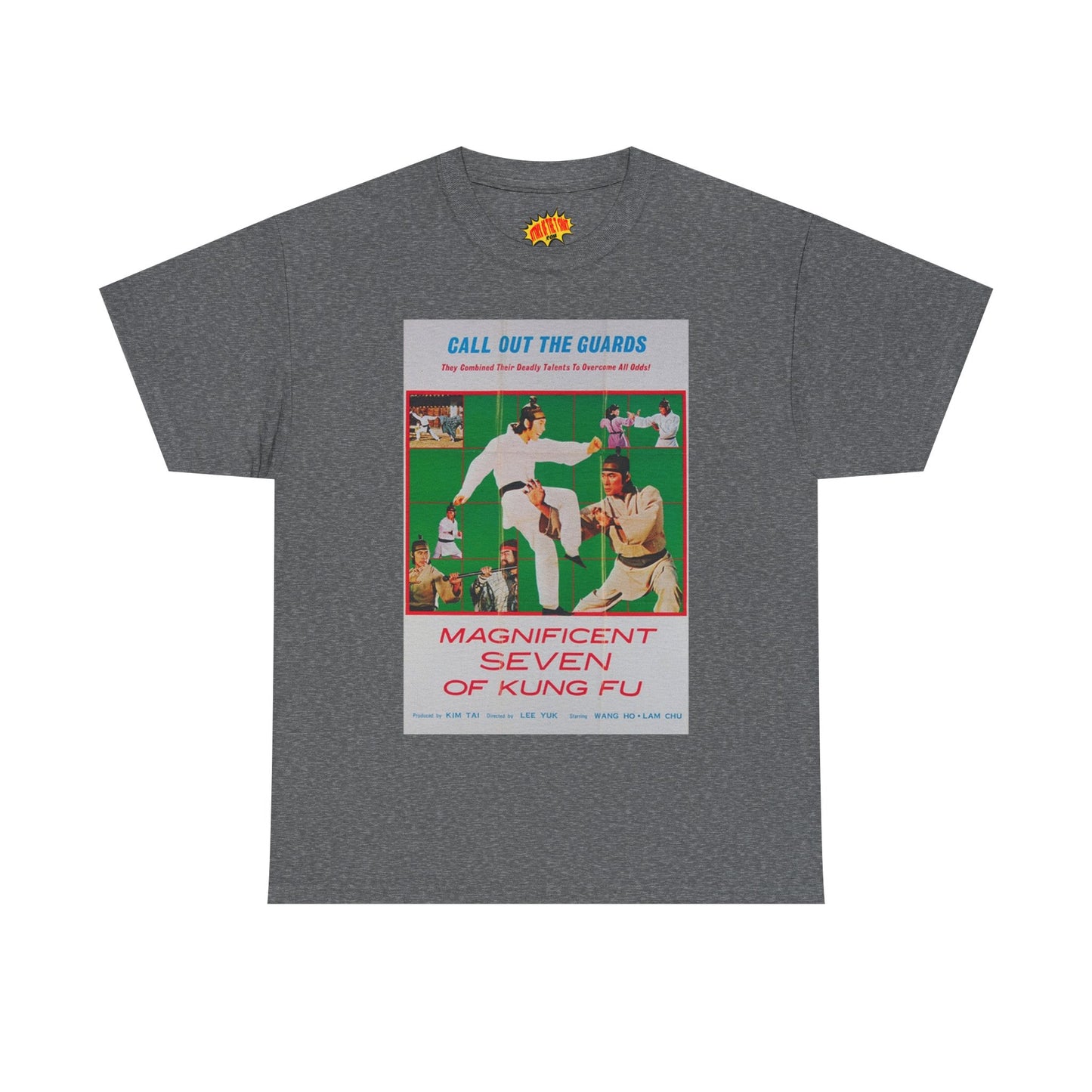 Magnificent Seven of Kung-Fu Movie Poster T-Shirt *Multiple Colors*