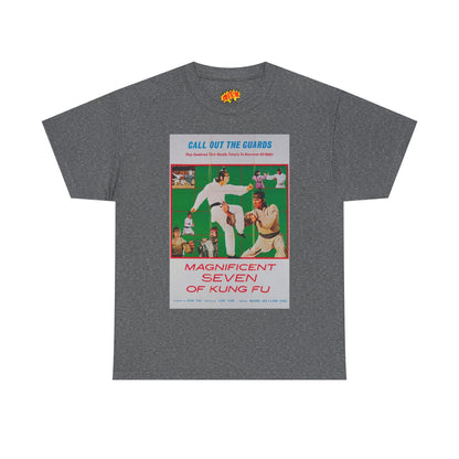 Magnificent Seven of Kung-Fu Movie Poster T-Shirt