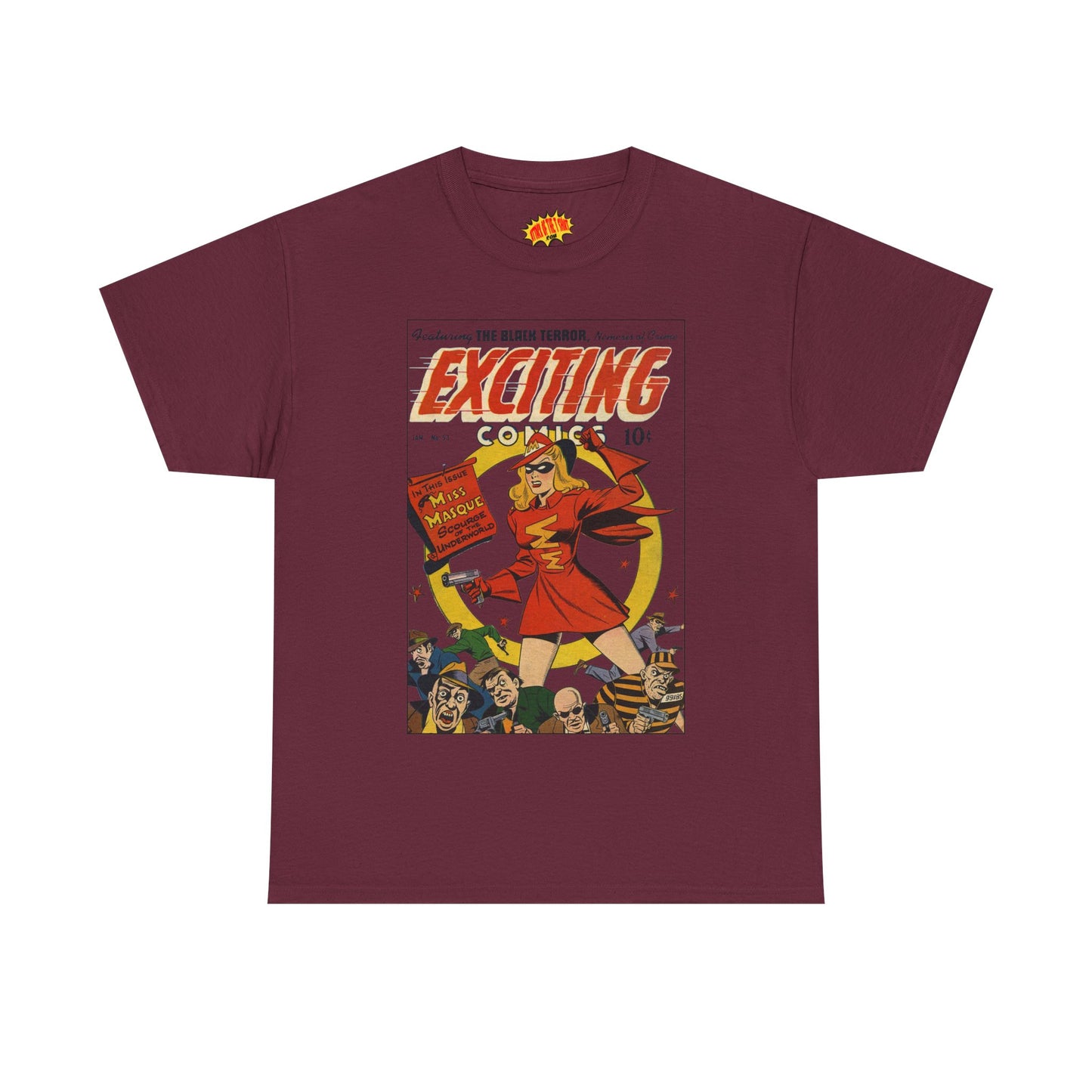 Exciting Comics #53 - Heavy Cotton Tee *Many Sizes and Colors Available*