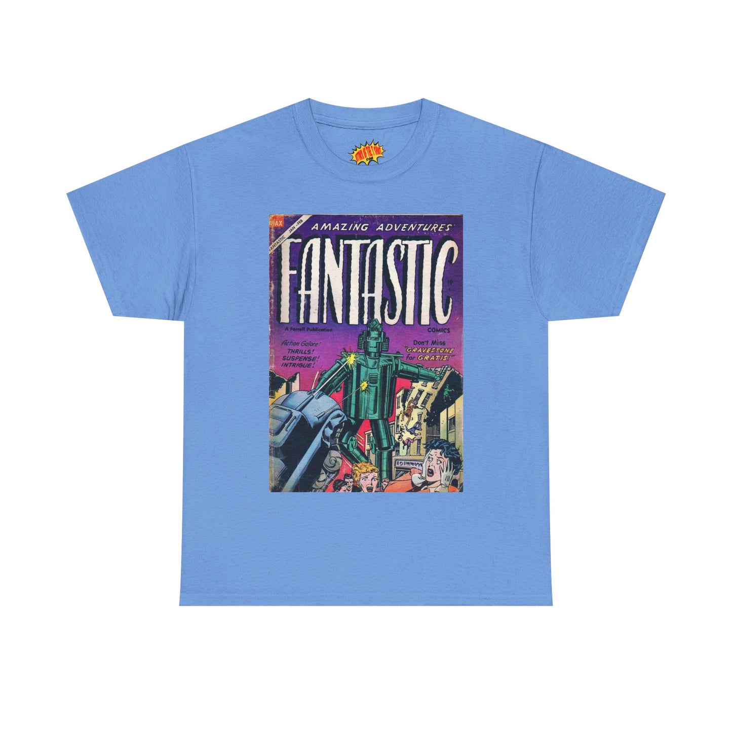Fantastic January - February Comic Tee Shirt *Multiple Colors*