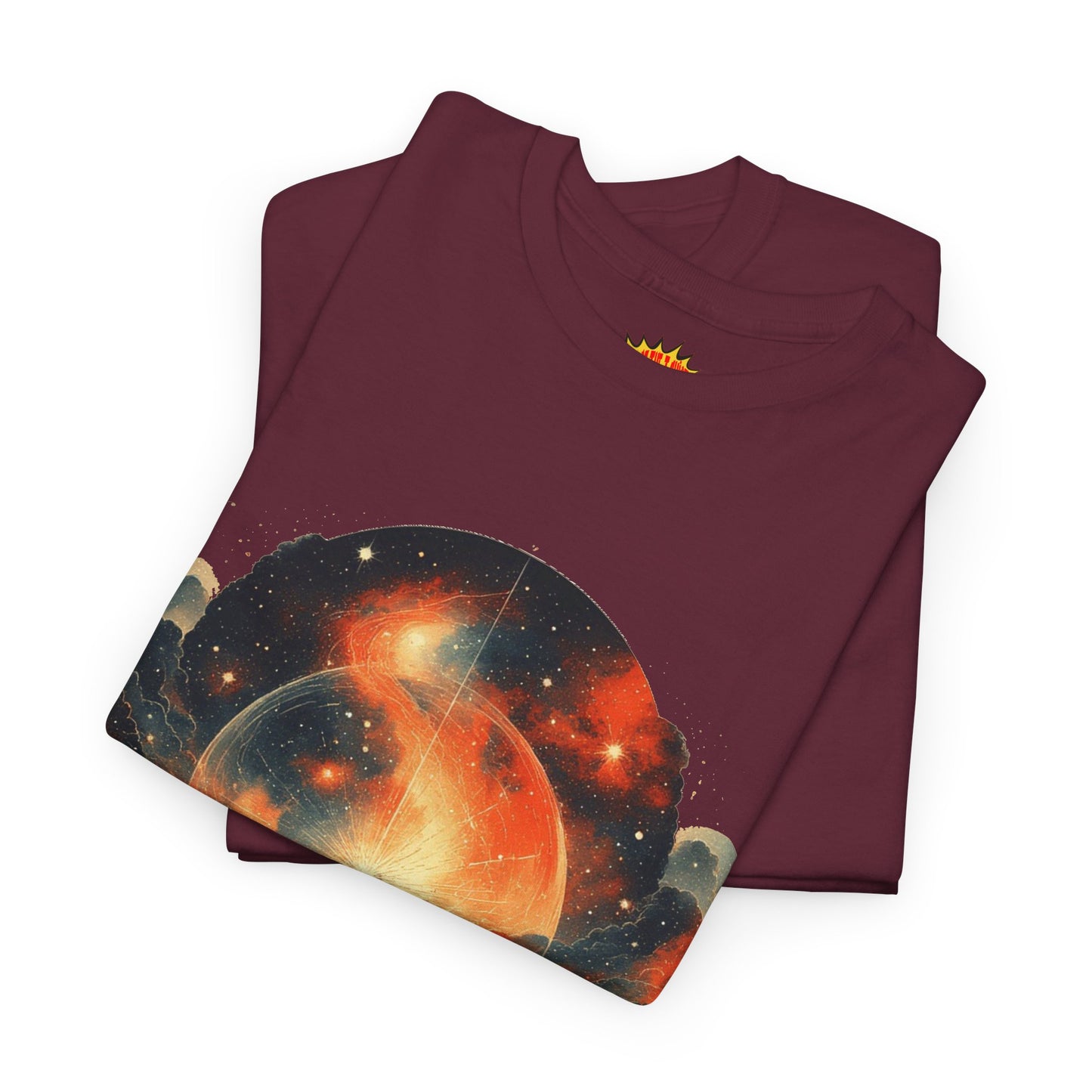 Moonscape w/Clouds Graphic Tee Shirt *Multiple Colors*
