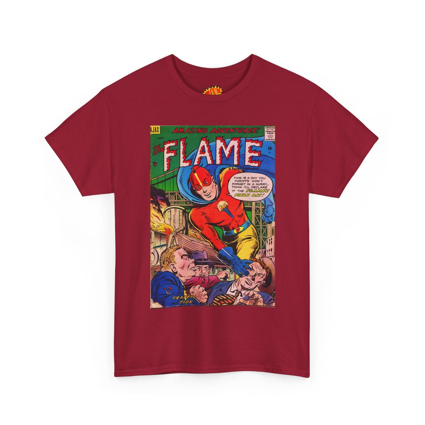The Flame May Comic Tee Shirt *Multiple Colors*