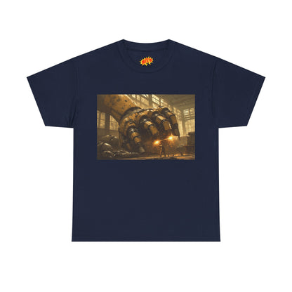 Anime Factory w/Welder & Mech Robot Hand T-Shirt