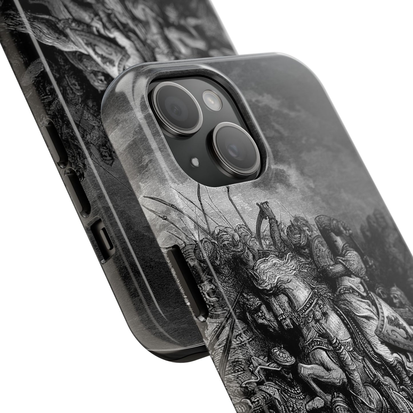 Richard and Saladin by Gustave Dore iPhone Case *Many Sizes Available*