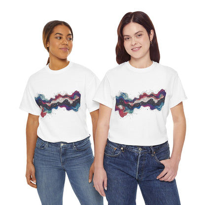 Nebula Space Art Graphic Tee Shirt