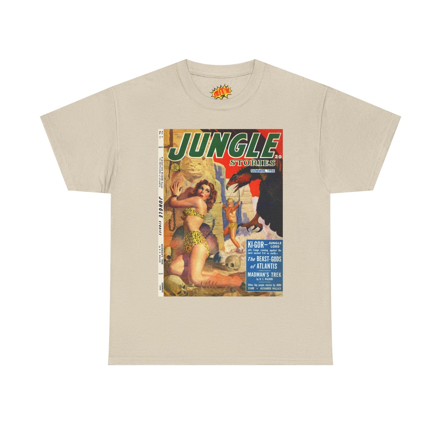 Jungle Stories Summer 1950 Comic Tee Shirt *Multiple Colors*