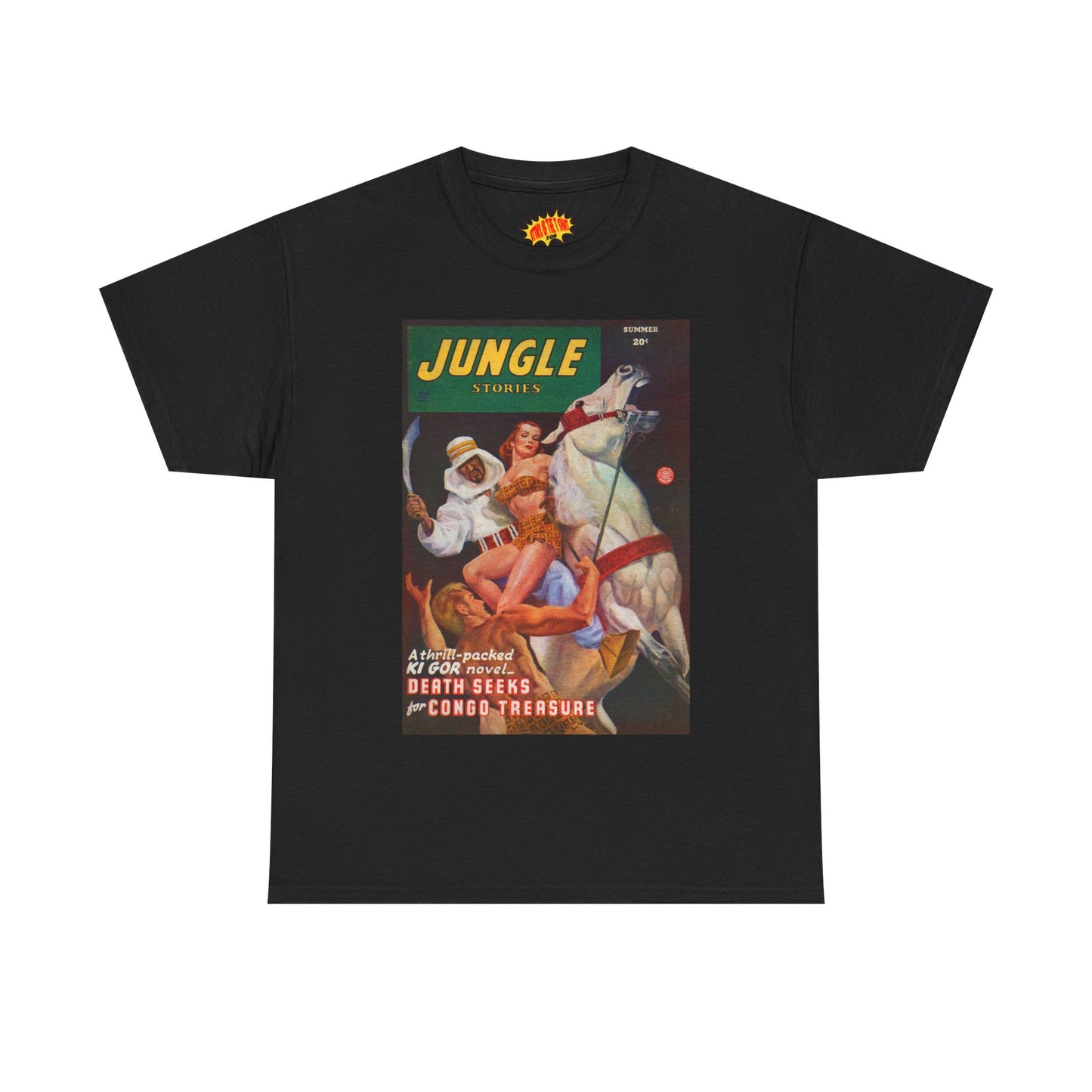 Jungle Stories Summer Comic Tee Shirt *Multiple Colors*