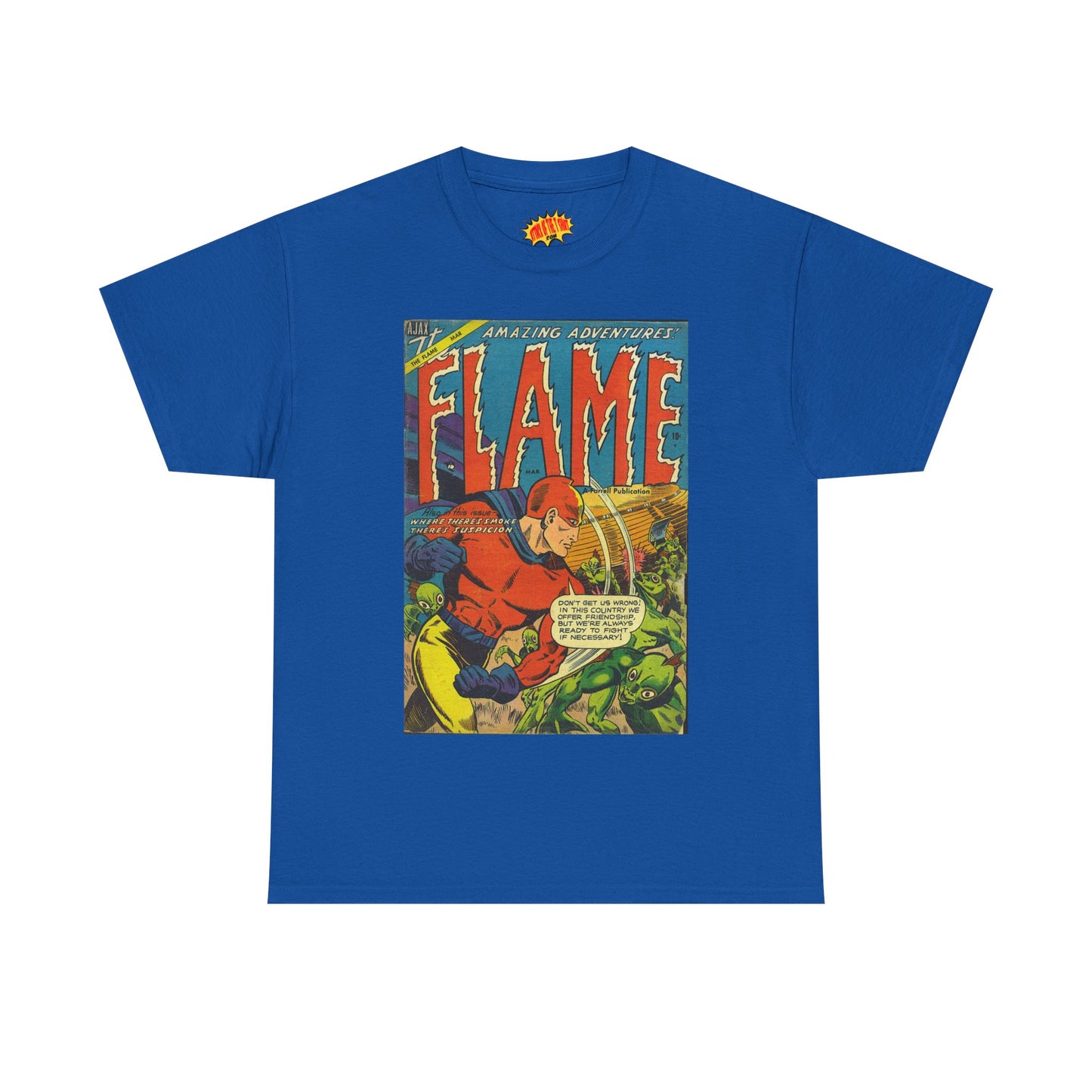 The Flame March Comic Tee Shirt *Multiple Colors*