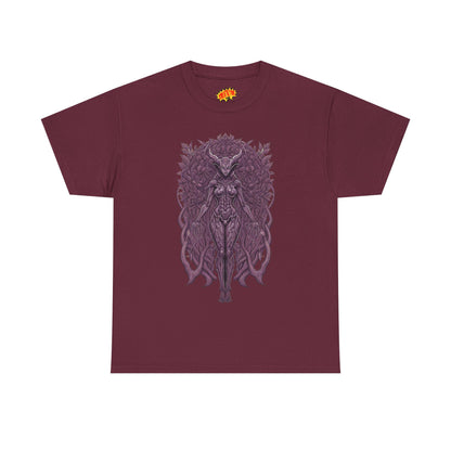Violet Dryad Heavy Cotton Forest Dweller Tee Shirt