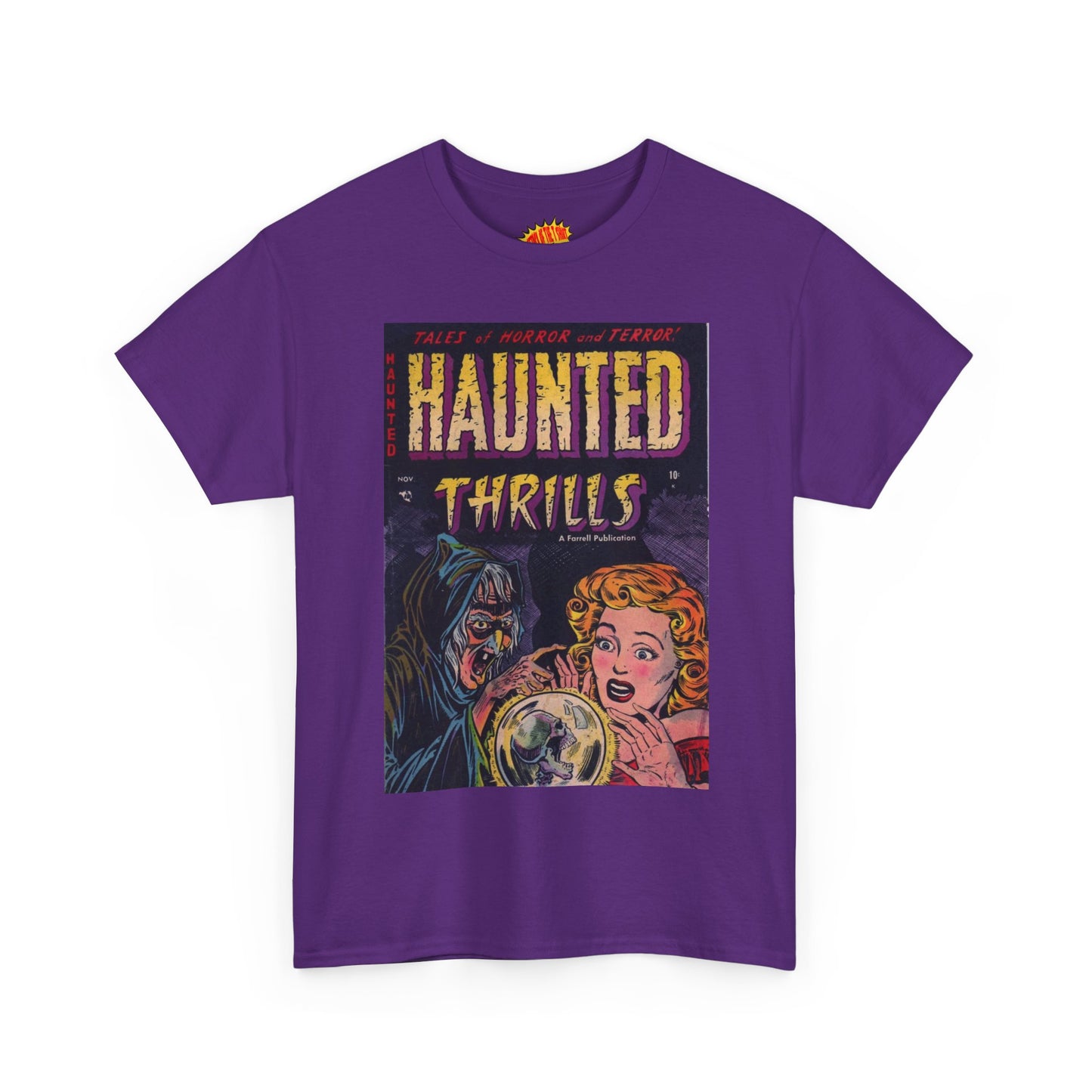 Haunted Thrills November Comic Tee Shirt *Multiple Colors*