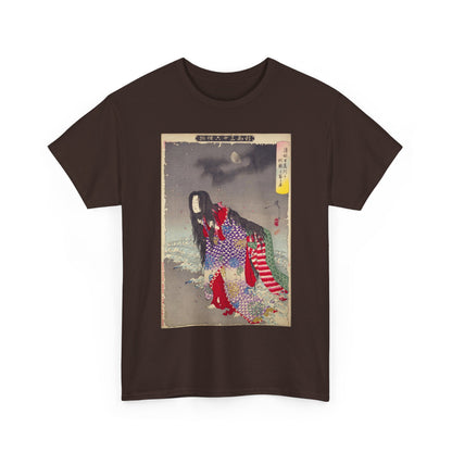 Kiyohime - 36 Ghosts Yoshitoshi Heavy Cotton Tee Many Sizes and Colors Available