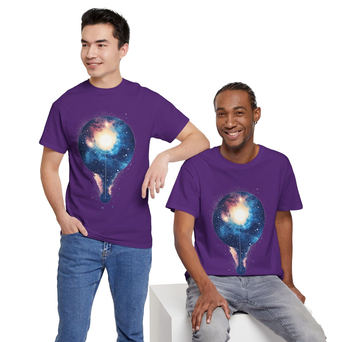 Star Galaxy Nebula Art Graphic Tee Shirt *Multiple Colors*