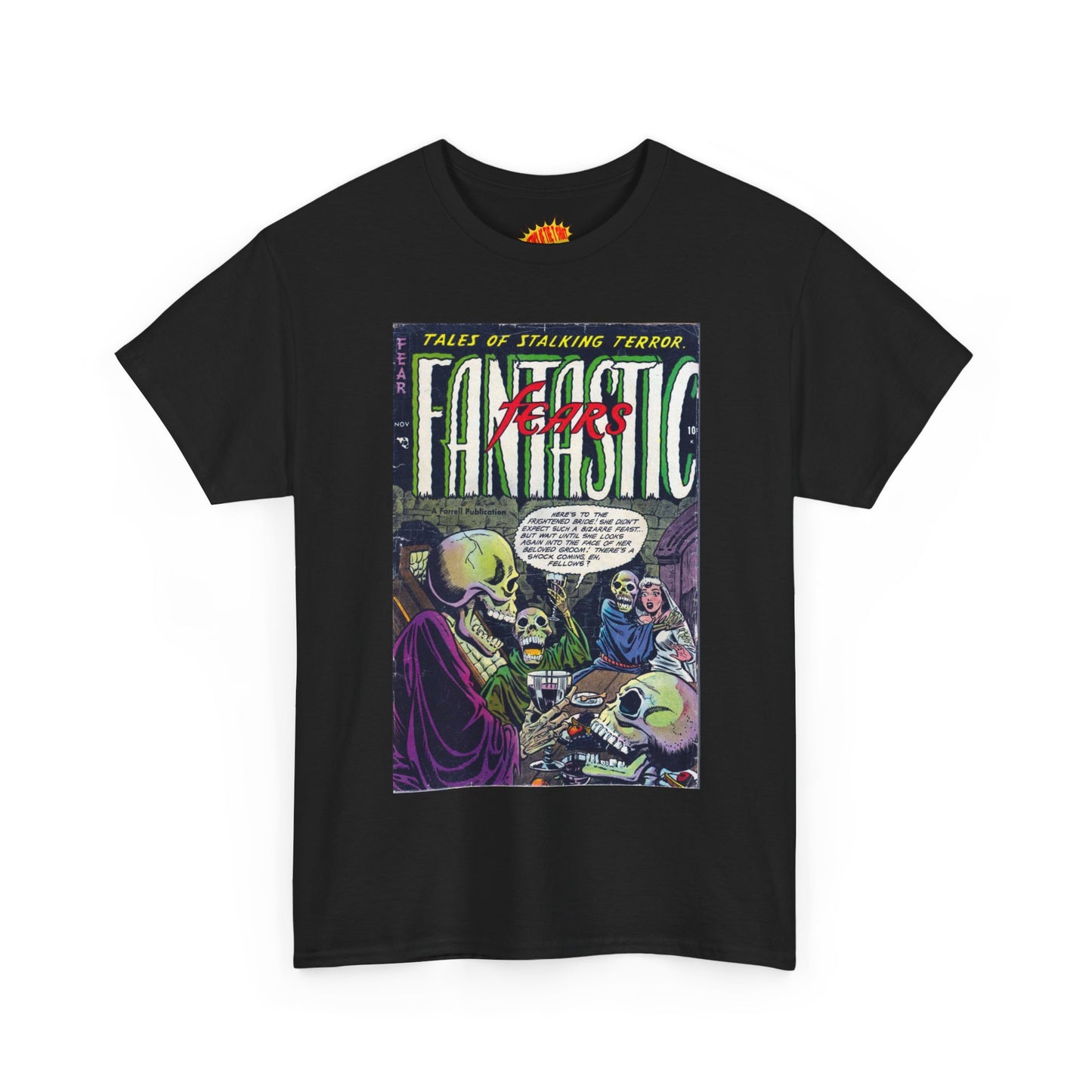 Fantastic Fears November Comic Tee Shirt *Multiple Colors*
