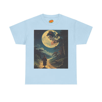 Travelling Samurai w/Full Moon Geisha T-Shirt