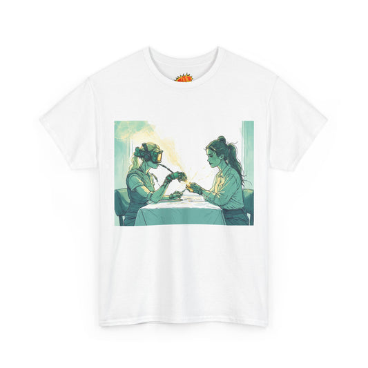 Robot Hands Manicure Scene T-Shirt *Multiple Colors*