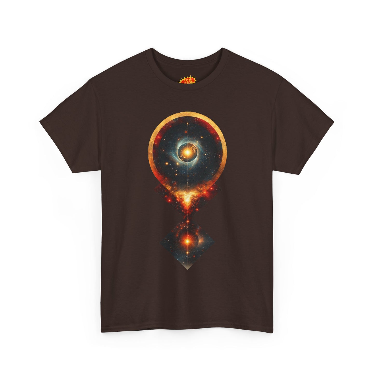 Geometric Space Nebula Graphic Art Tee Shirt *Multiple Colors*