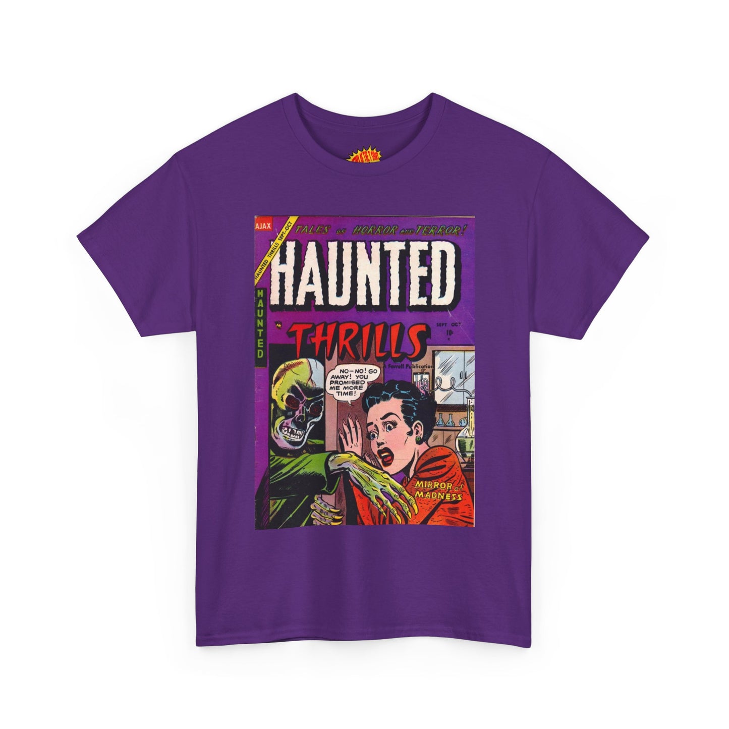 Haunted Thrills September - October Comic Tee Shirt *Multiple Colors*