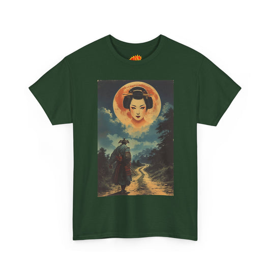 Samurai w/Blood Moon Woman T-Shirt *Multiple Colors*