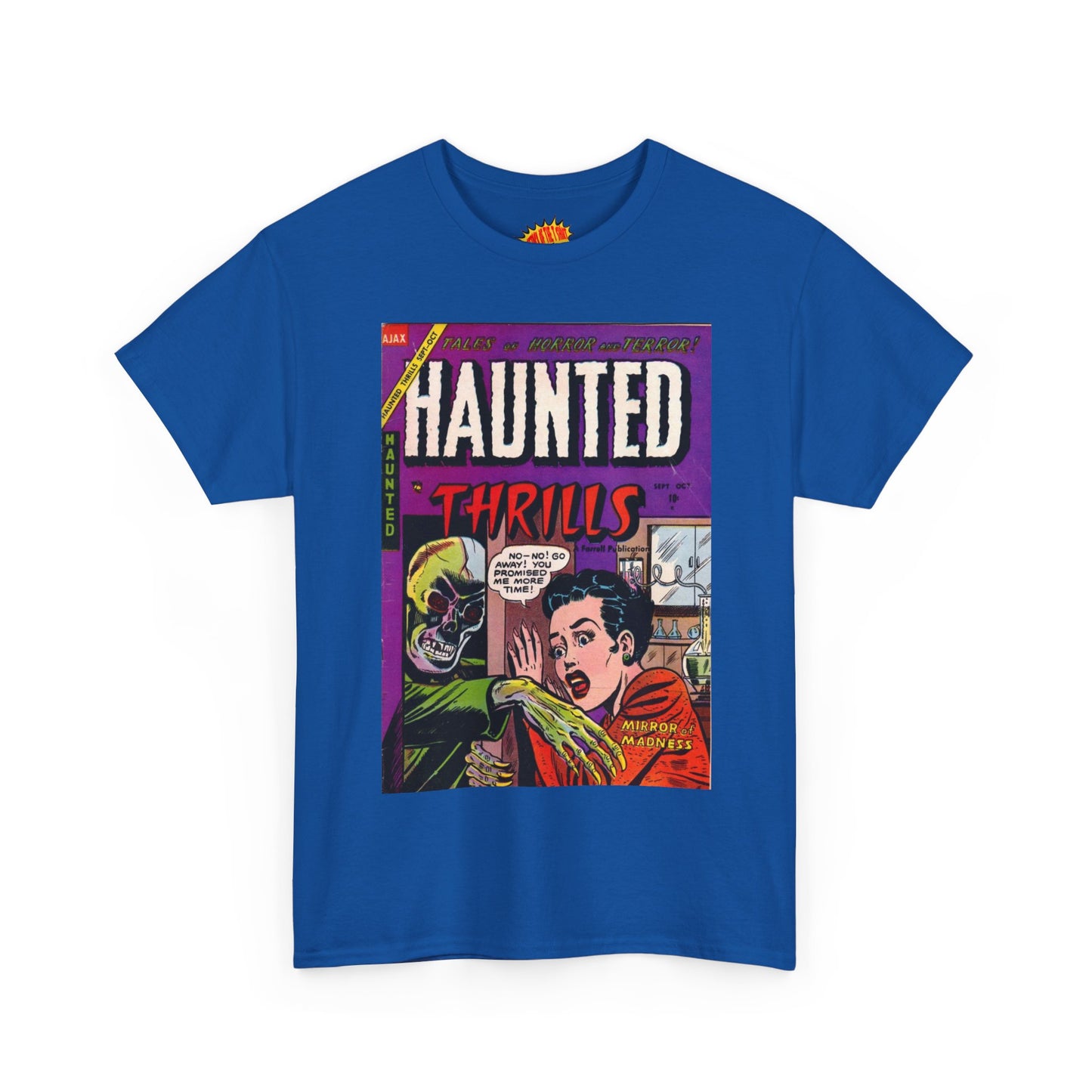 Haunted Thrills September - October Comic Tee Shirt *Multiple Colors*