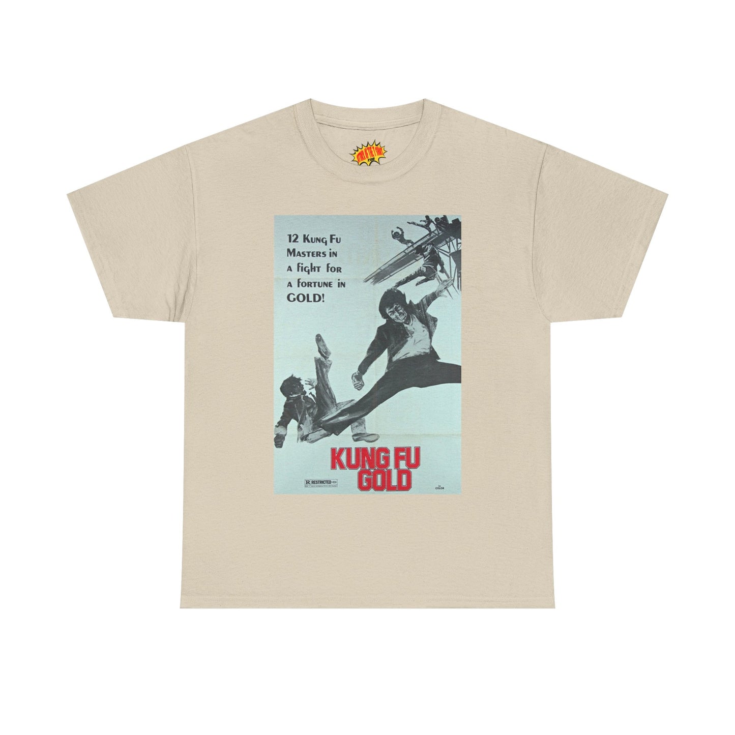 Kung Fu Gold Movie Poster T-Shirt *Multiple Colors*
