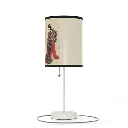 Flower Cart by Chikanobu Japanese Lamp Many Colors Available