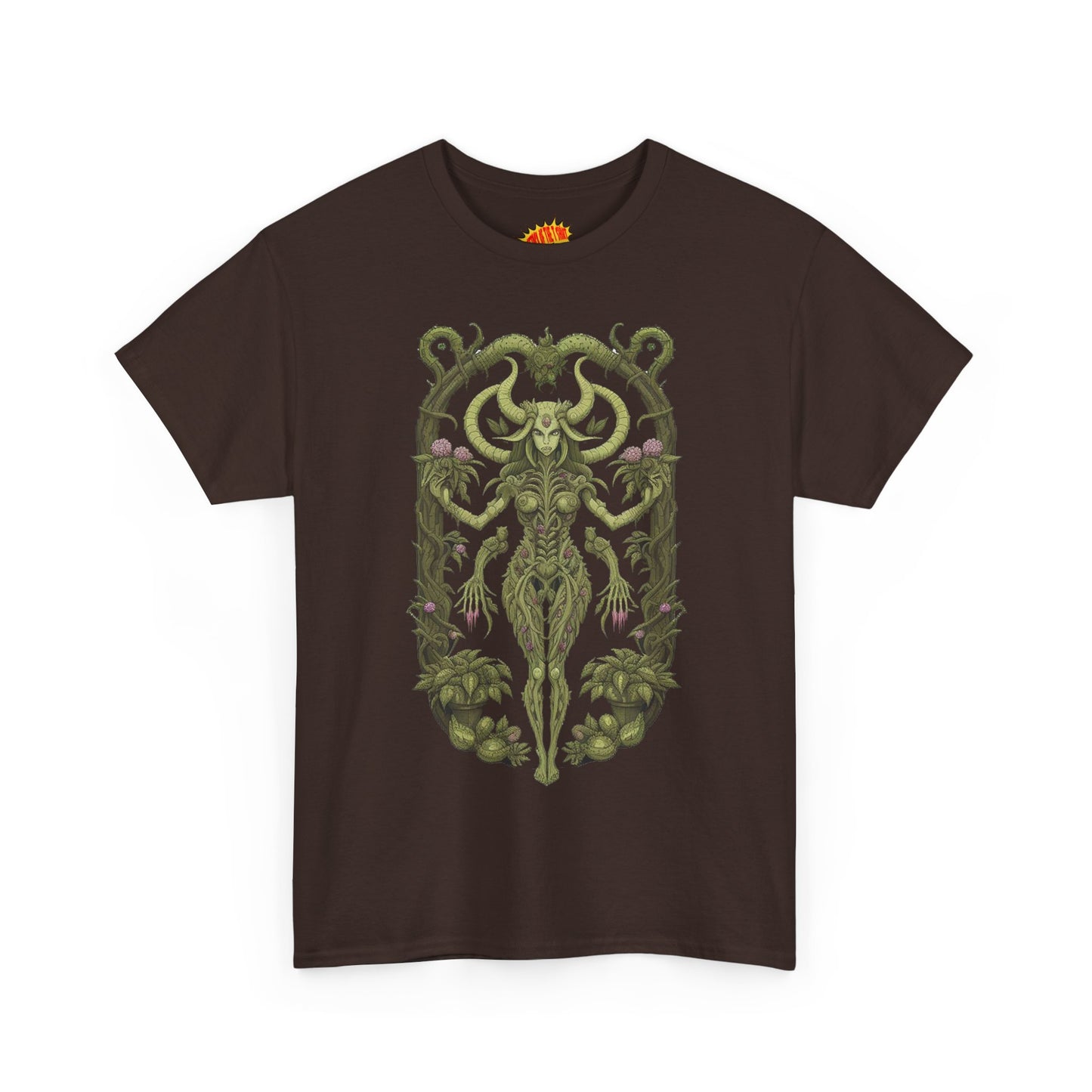 Dryad Flower Succubus Heavy Cotton Forest Dweller Tee Shirt *Multiple Colors*