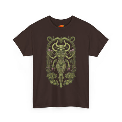 Dryad Flower Succubus Heavy Cotton Forest Dweller Tee Shirt