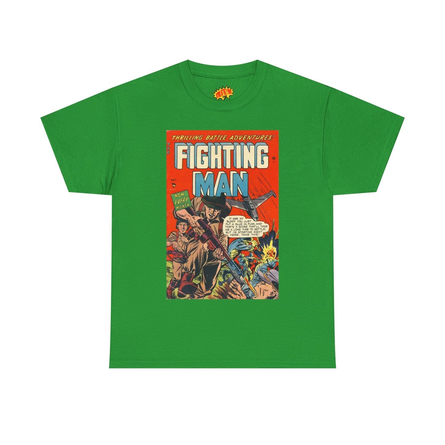 The Fighting Man May Comic Tee Shirt *Multiple Colors*