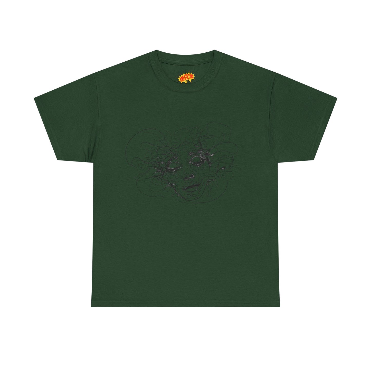 Abstract Face Line Drawing Graphic Art Tee Shirt *Multiple Colors*