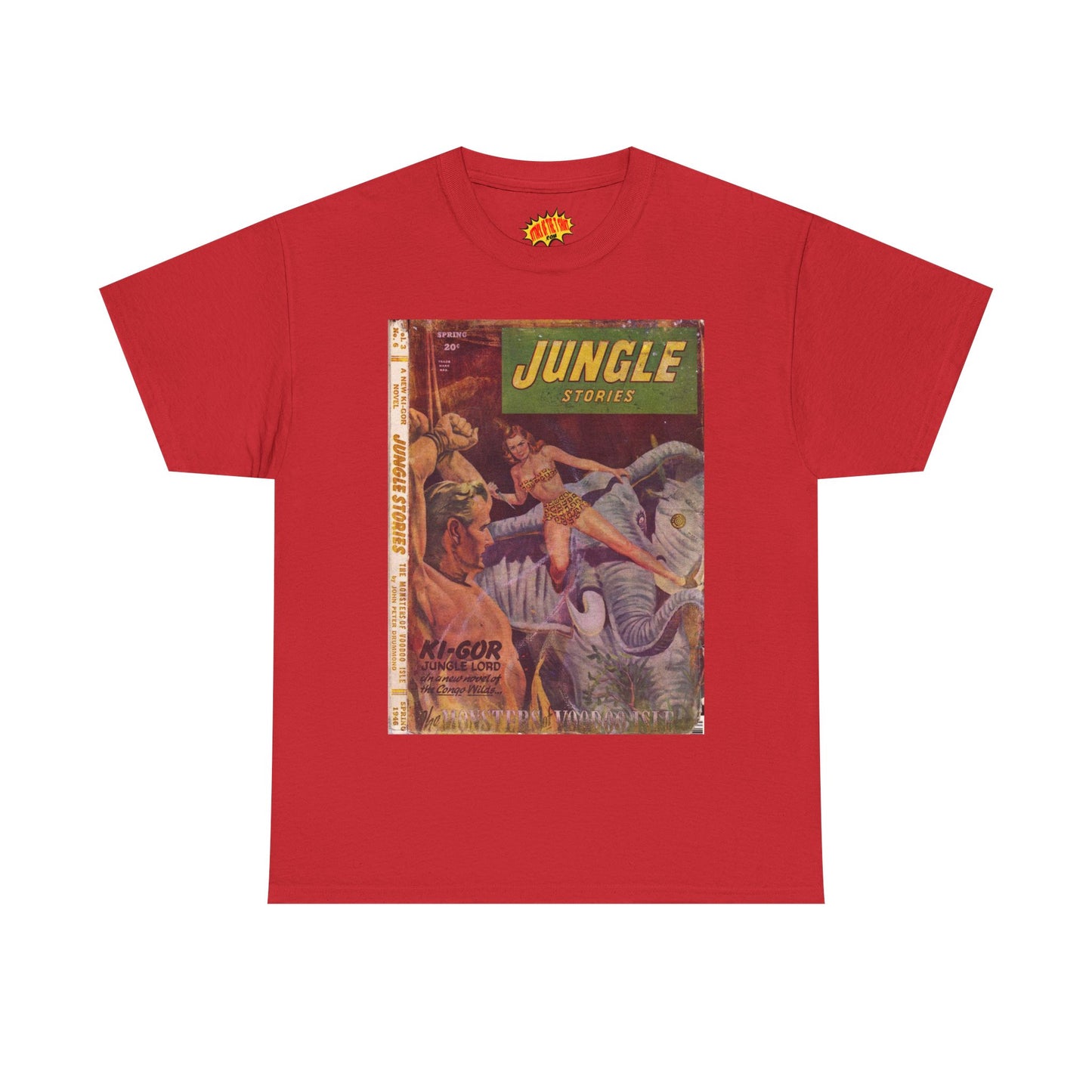Jungle Stories Vol 3 No. 6 Comic Tee Shirt *Multiple Colors*