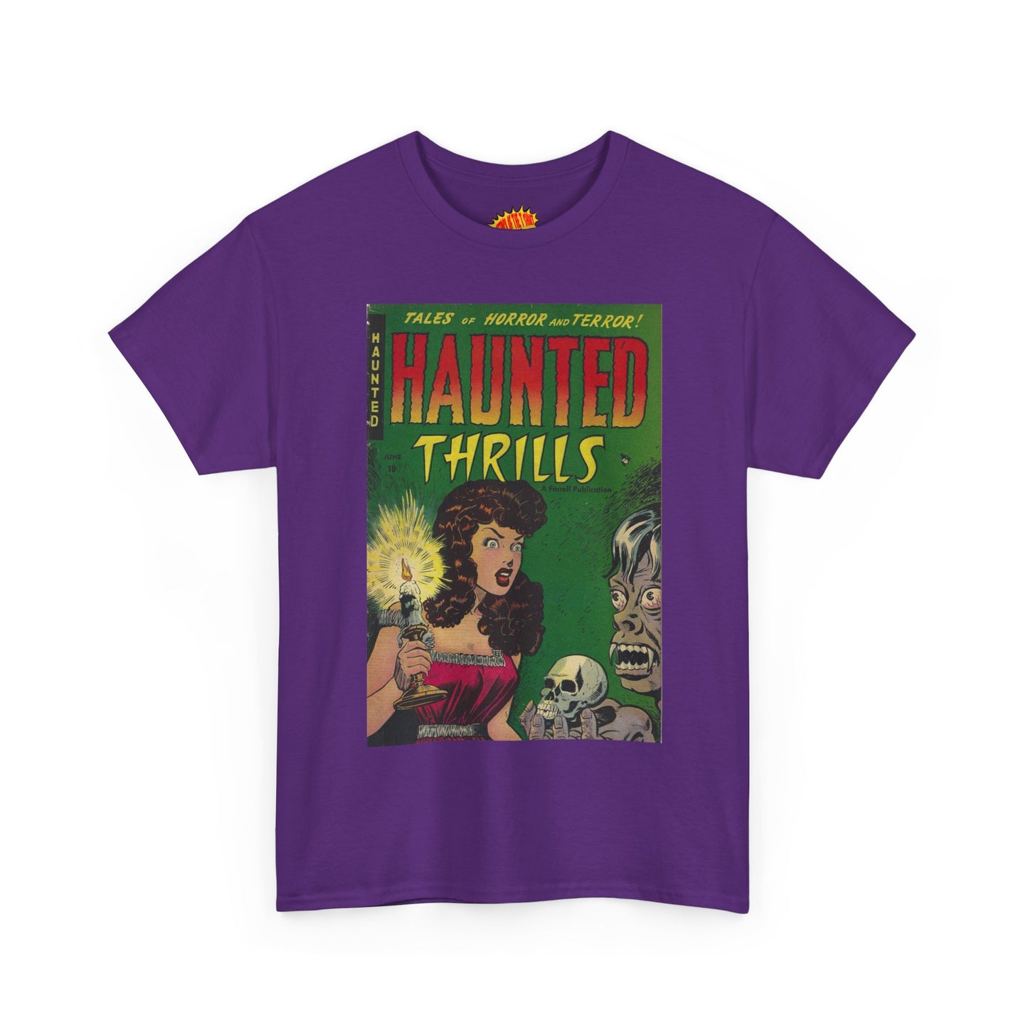 Haunted Thrills June Comic Tee Shirt *Multiple Colors*