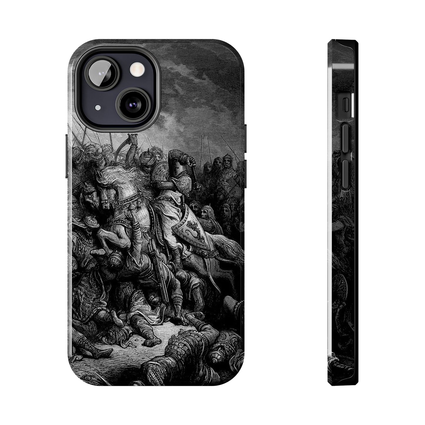Richard and Saladin by Gustave Dore iPhone Case *Many Sizes Available*