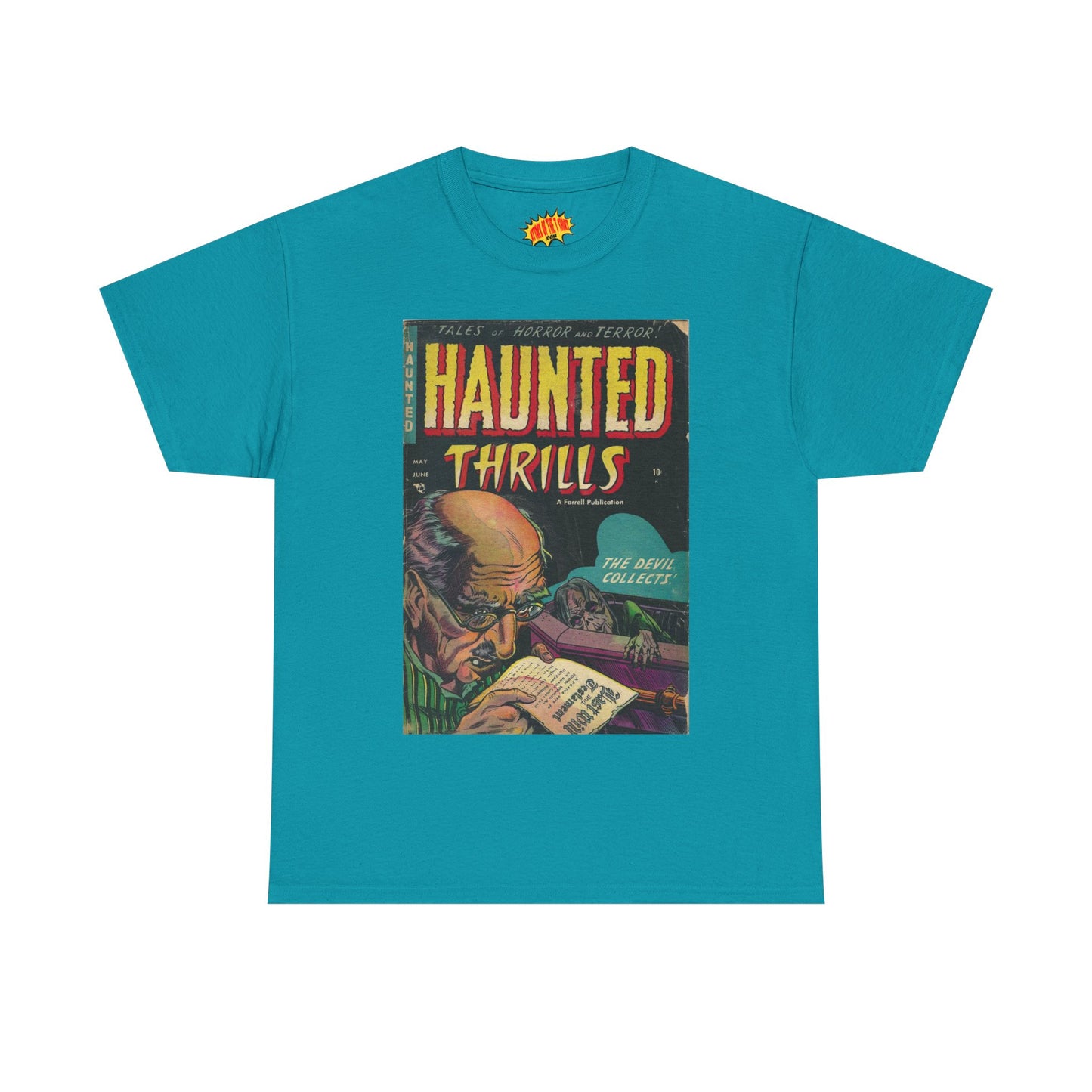 Haunted Thrills May - June Comic Tee Shirt *Multiple Colors*