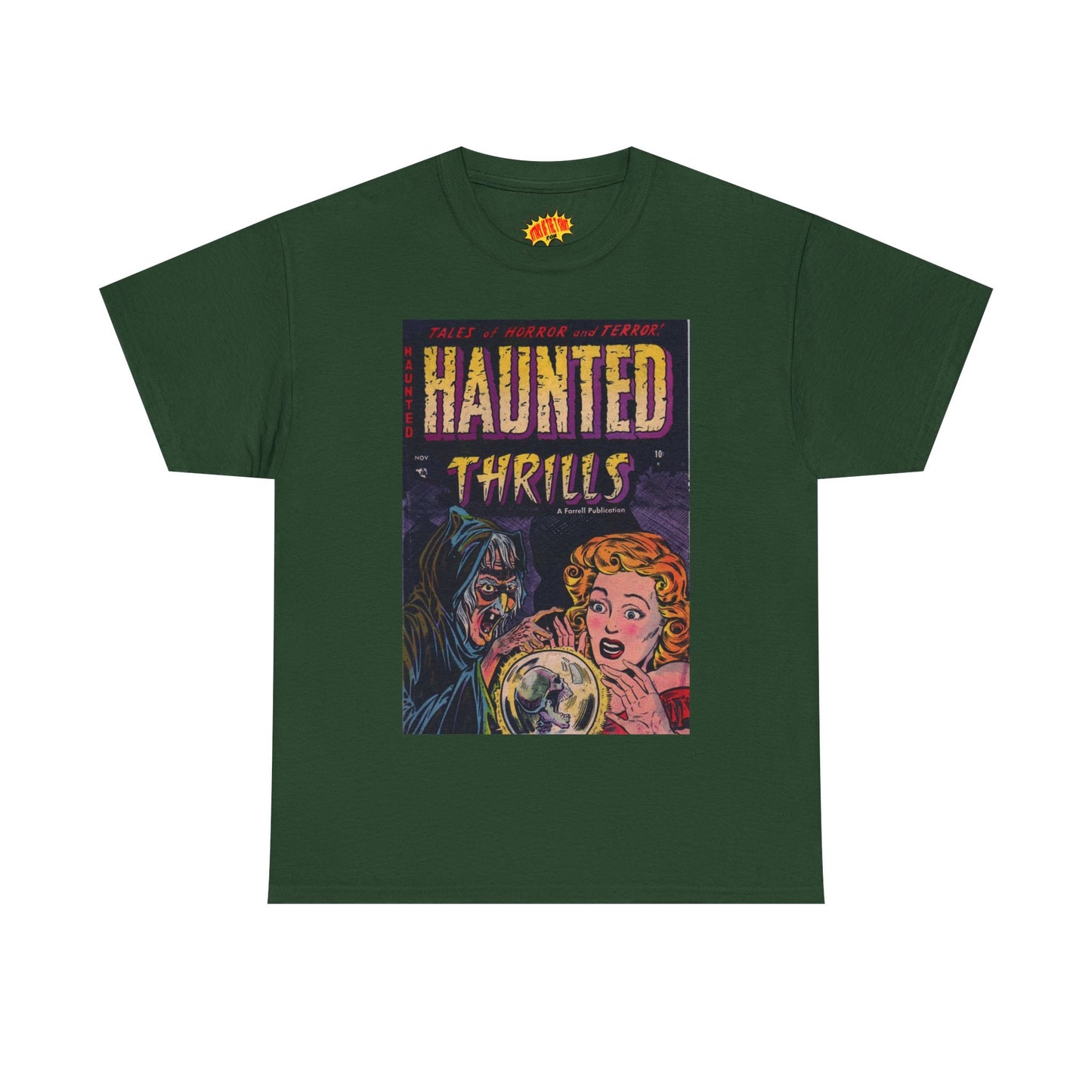 Haunted Thrills November Comic Tee Shirt *Multiple Colors*