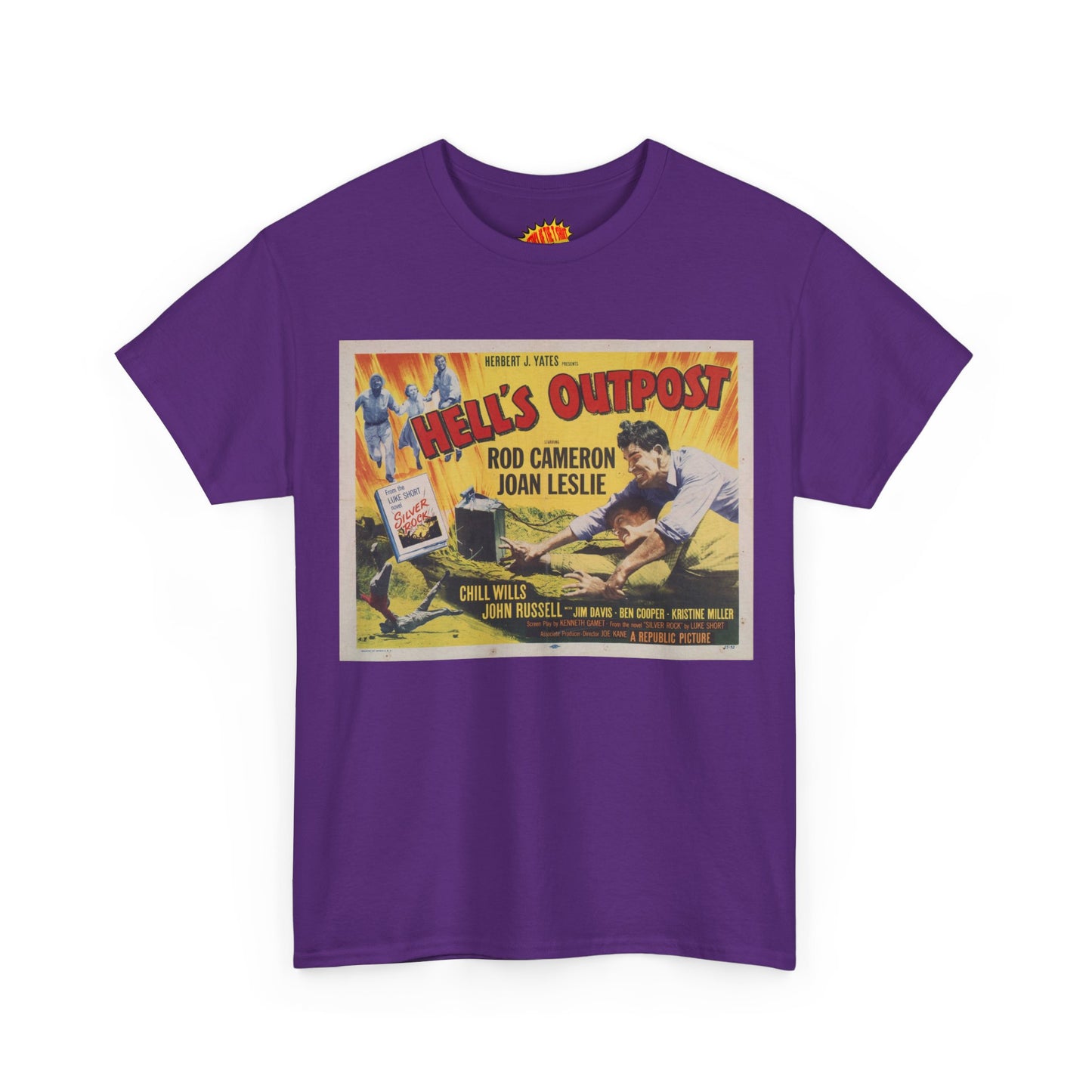 Hell's Outpost Movie Poster T-Shirt *Multiple Colors*
